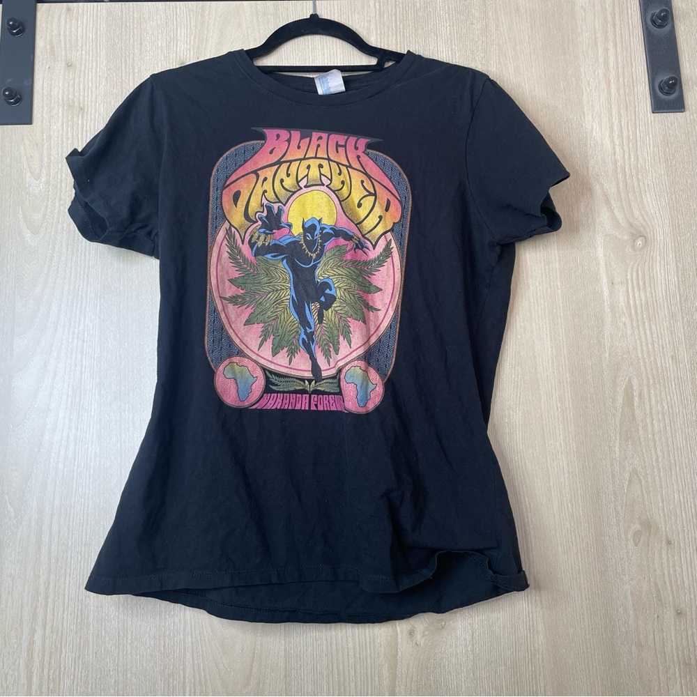 Marvel black panther t shirt
